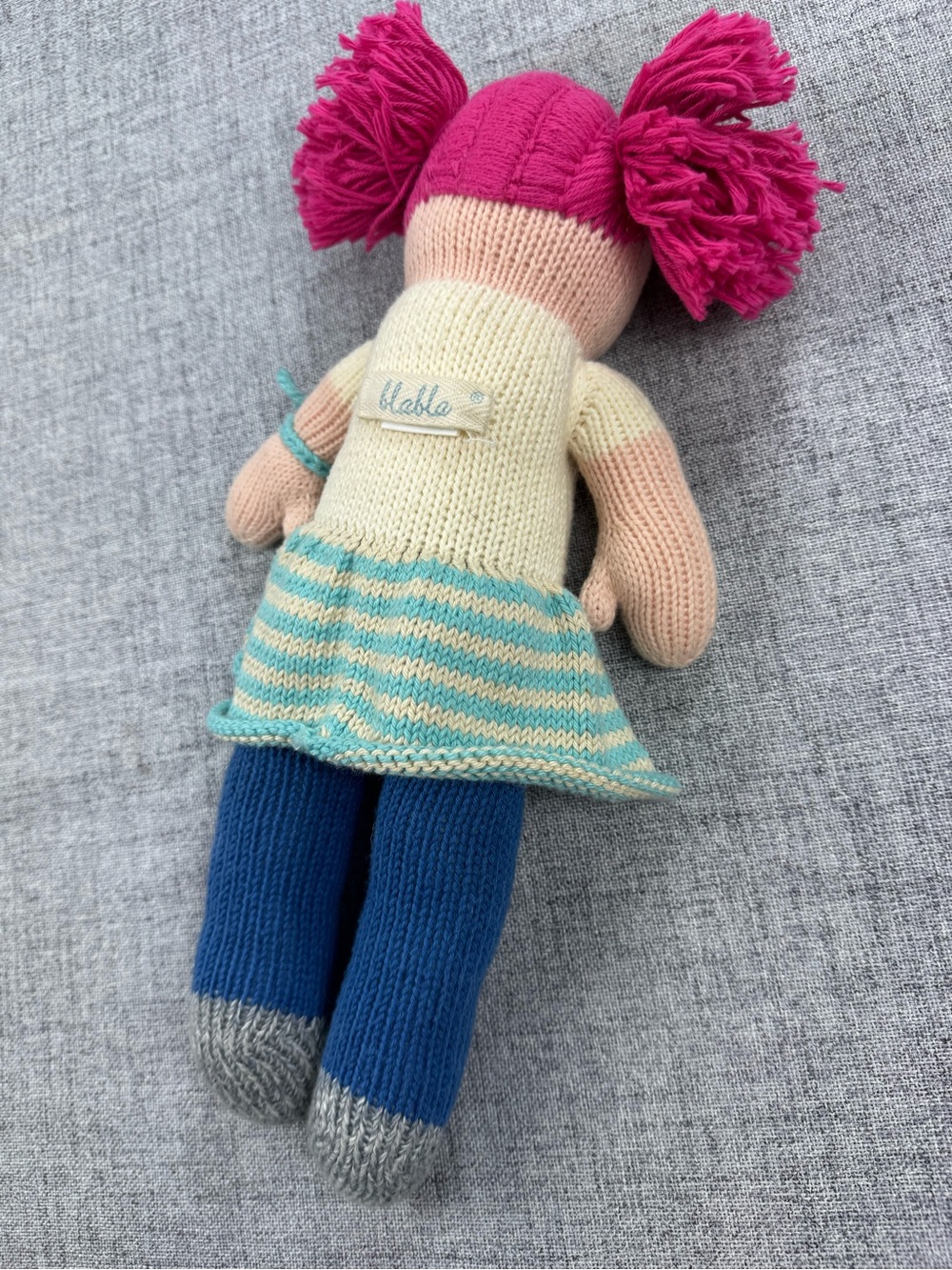 BlaBla Lola The‎ Rocker Knit Stuffed Doll 14” Tall A - Picture 8 of 9